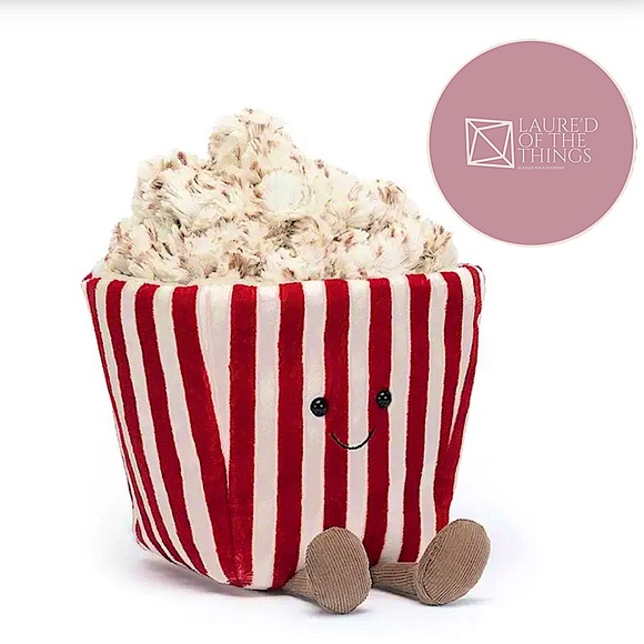 NWT JellyCat Amuseables Popcorn Plush Toy - Picture 1 of 4